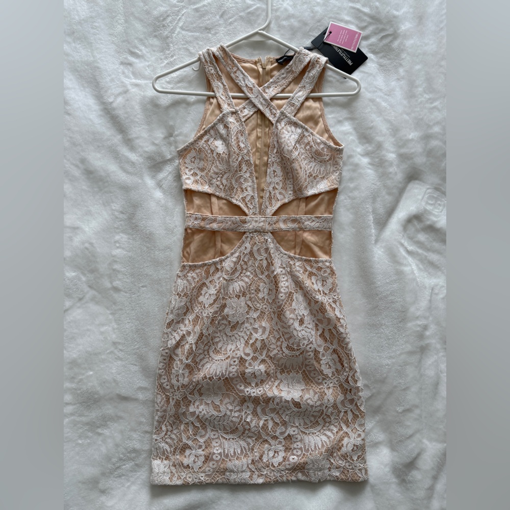 NWT PLT Lace Cutout Dress